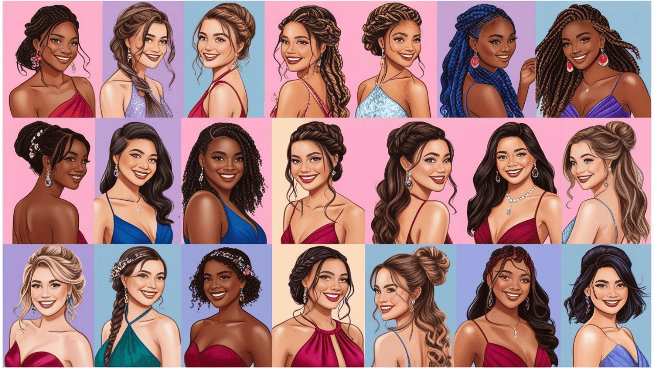 20 Prom Hairstyles for Medium-Length Hair