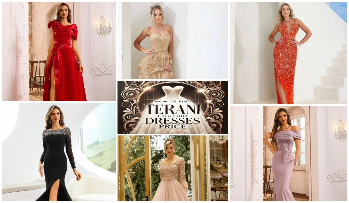 How to Find Terani Couture Dresses Price