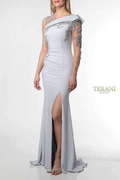 Sleeveless Long Evening Dress - 1921E0138