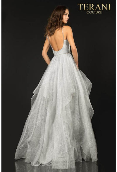 Long Tulle Prom Ball Gown - 2011P1213