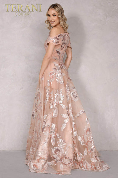 Rose Ballgown Embroidery Prom Dress - 2111P4104