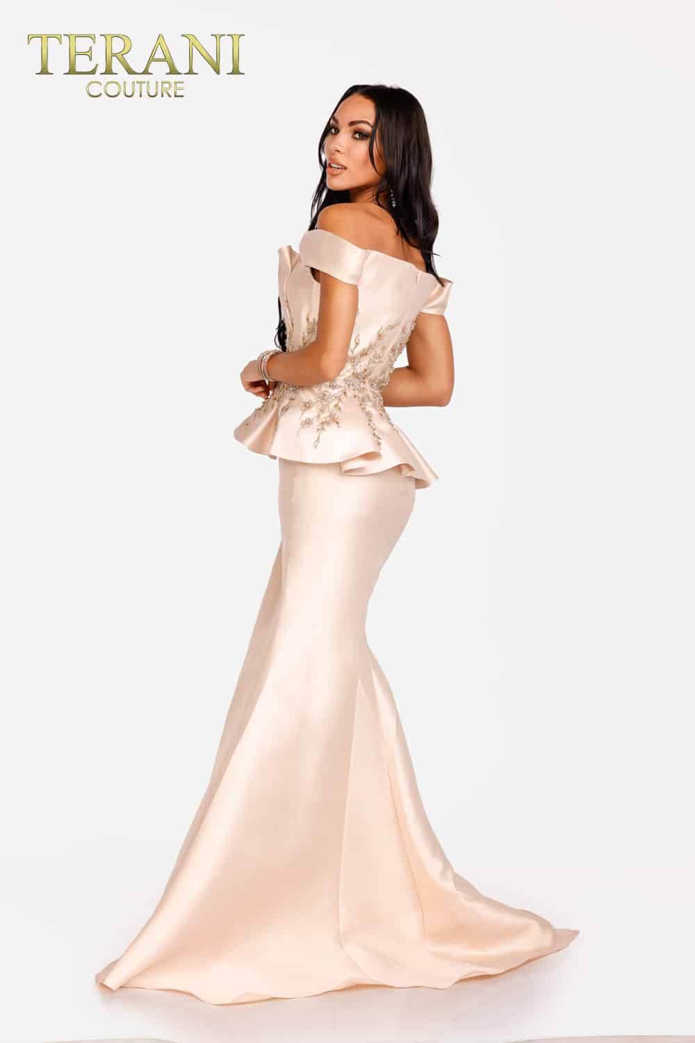 Strapless Formal Mermaid Gown- 231E0509