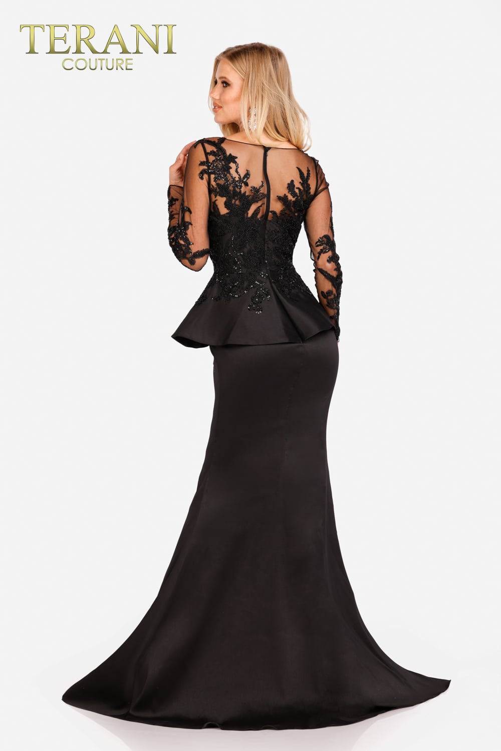 Mother of the Bride Gown with Peplum - 231M0482