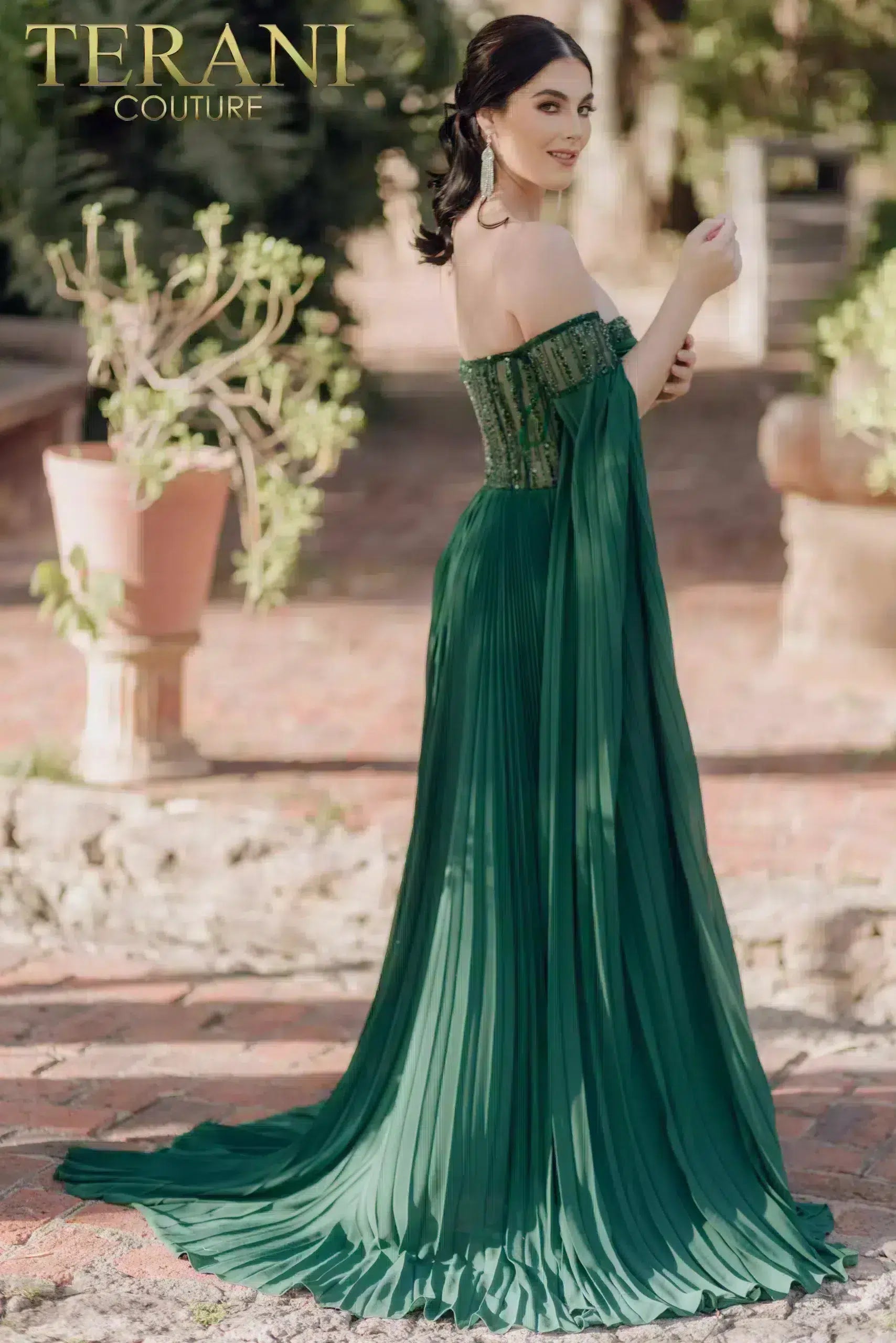 Off Shoulder A-line Sweetheart Sheer Long Evening Dress - 232E1218