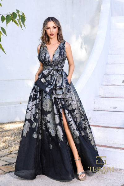 252E5145 - A-line Long Evening Dress
