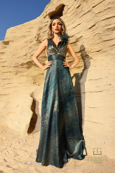 252E5160 - A-line Long Evening Dress