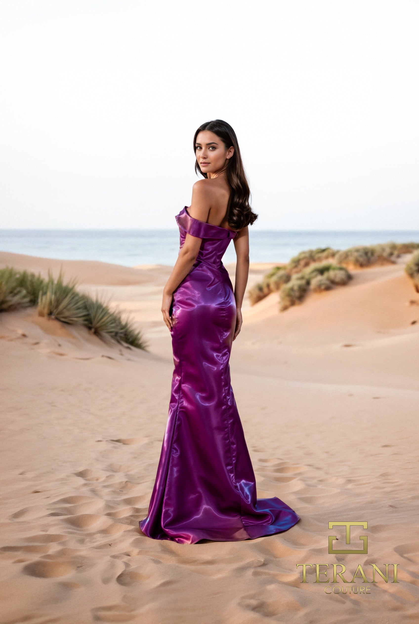 252E5162 - Bodycon Long Evening Dress