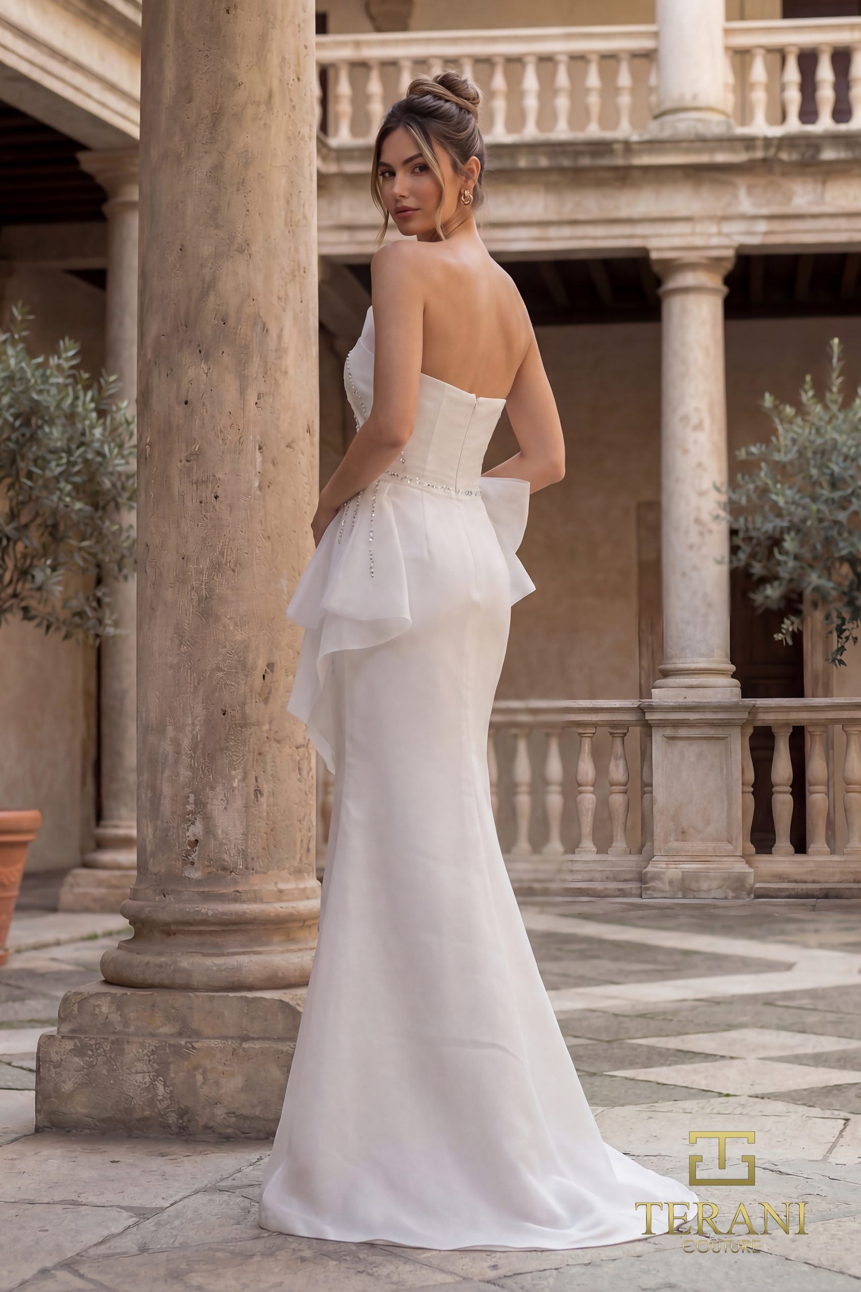 252E5550 - Bodycon Long Evening Dress