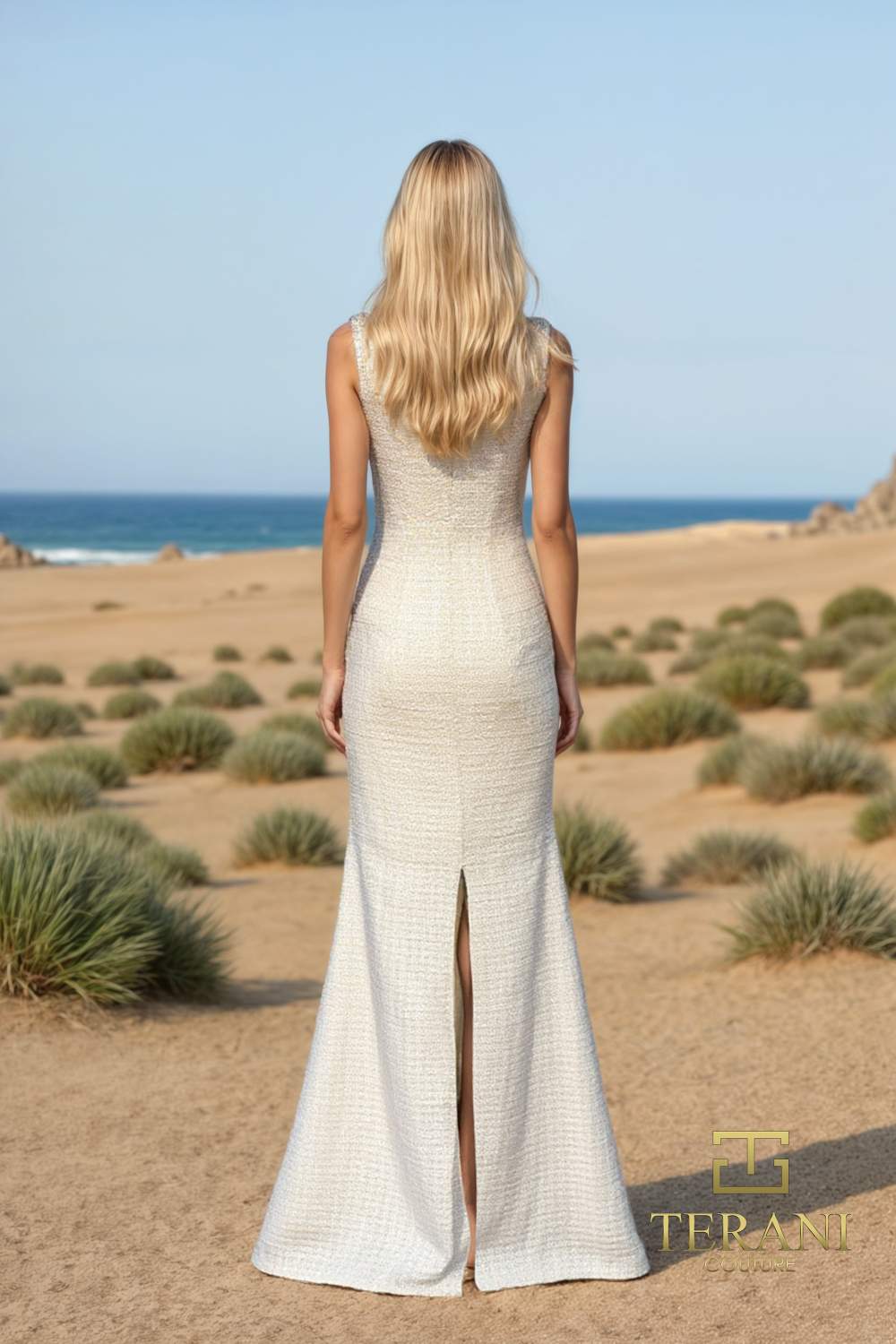 252E5119 - Bodycon Long Evening Dress