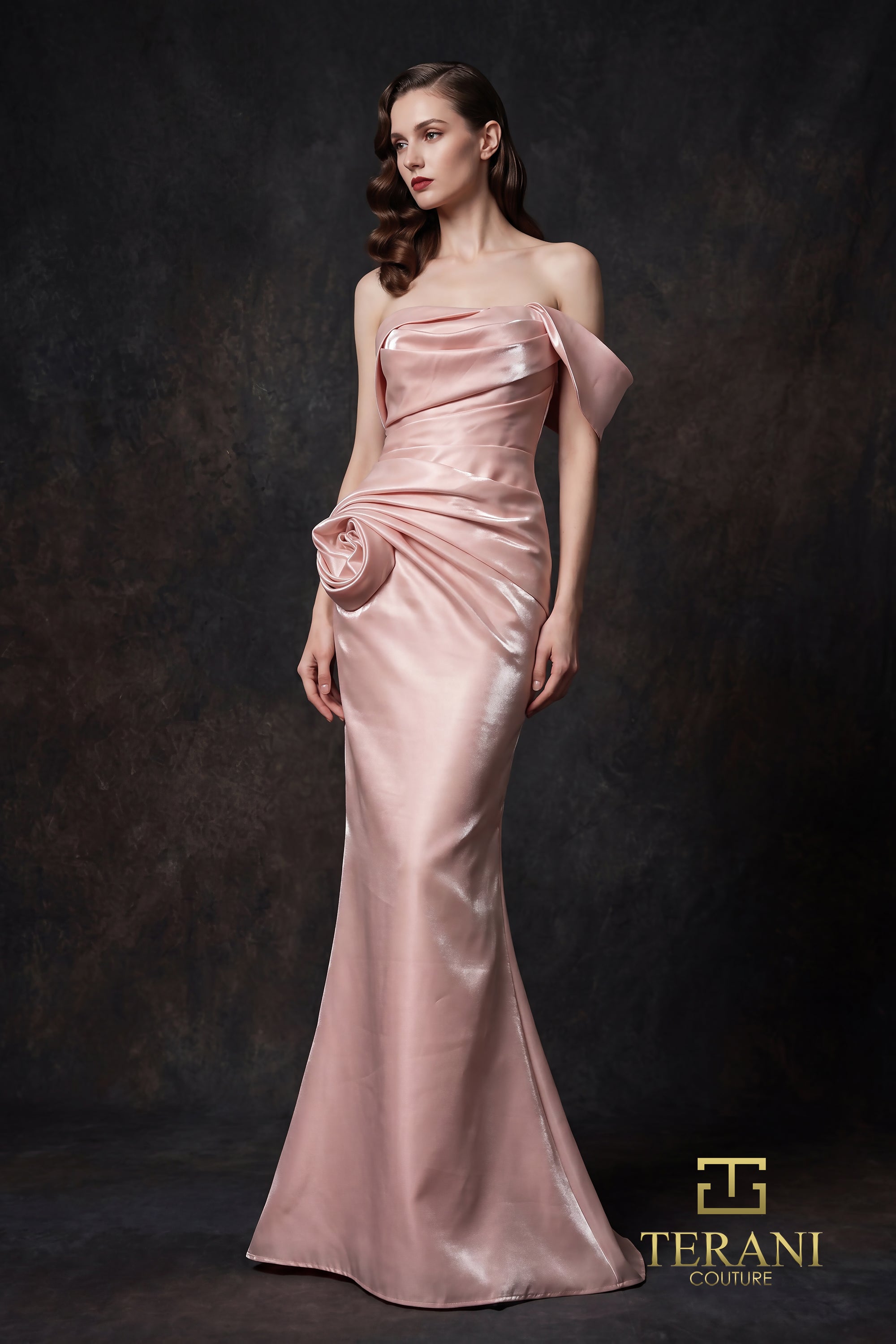 252E5162 - Bodycon Long Evening Dress