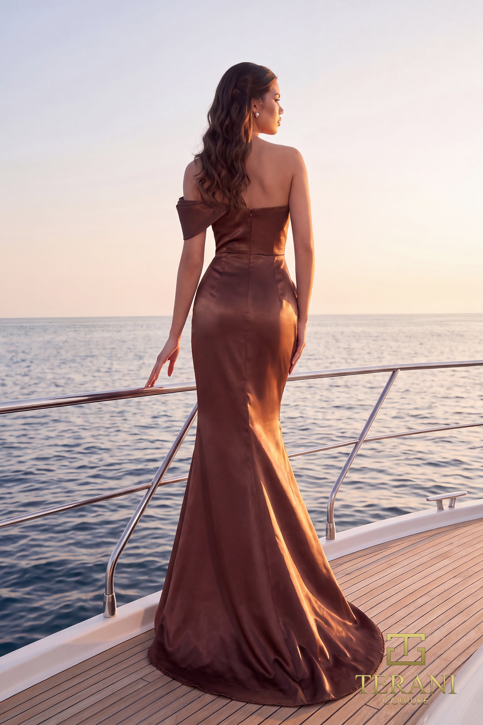 252E5162 - Bodycon Long Evening Dress