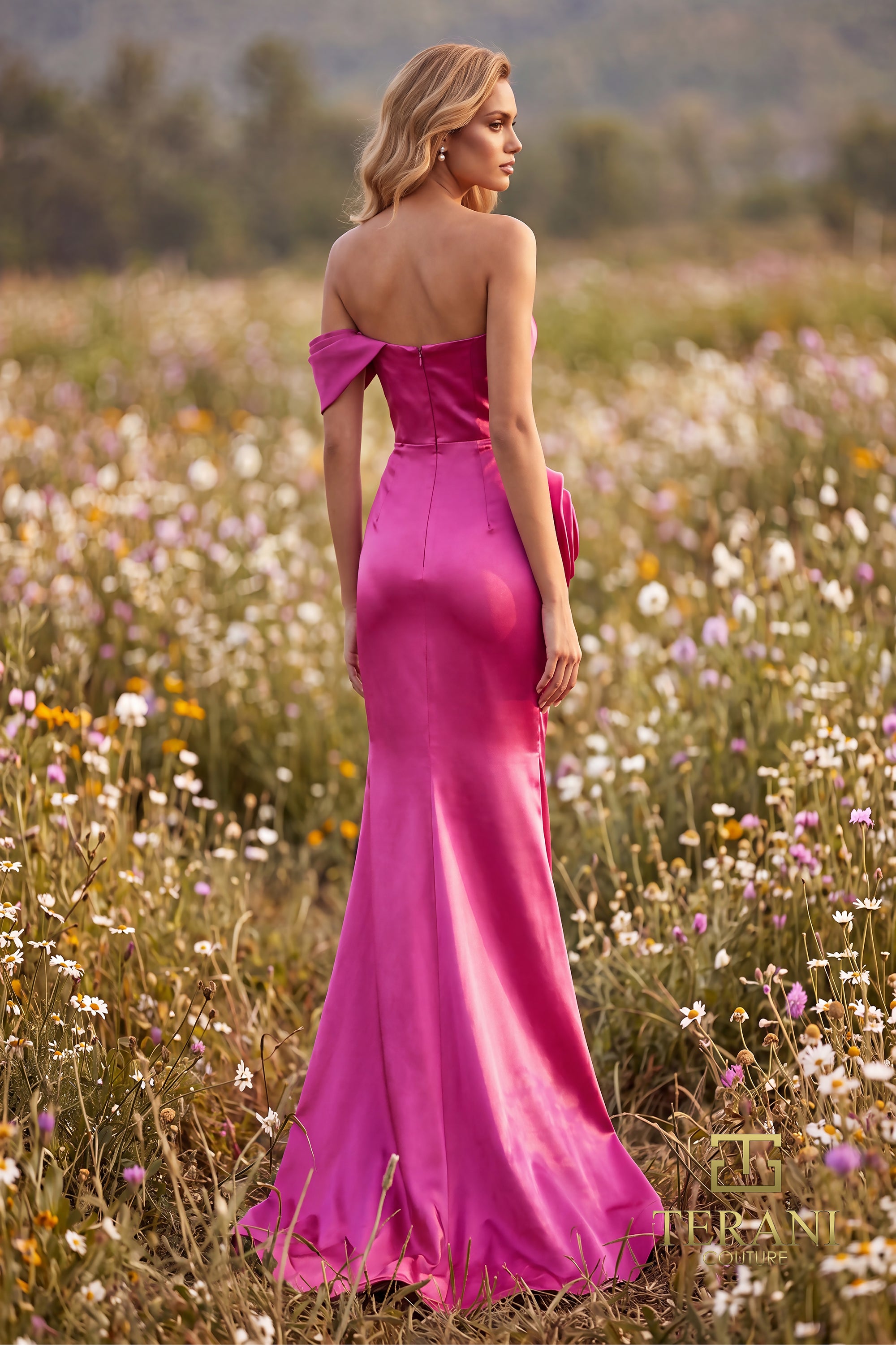 252E5162 - Bodycon Long Evening Dress