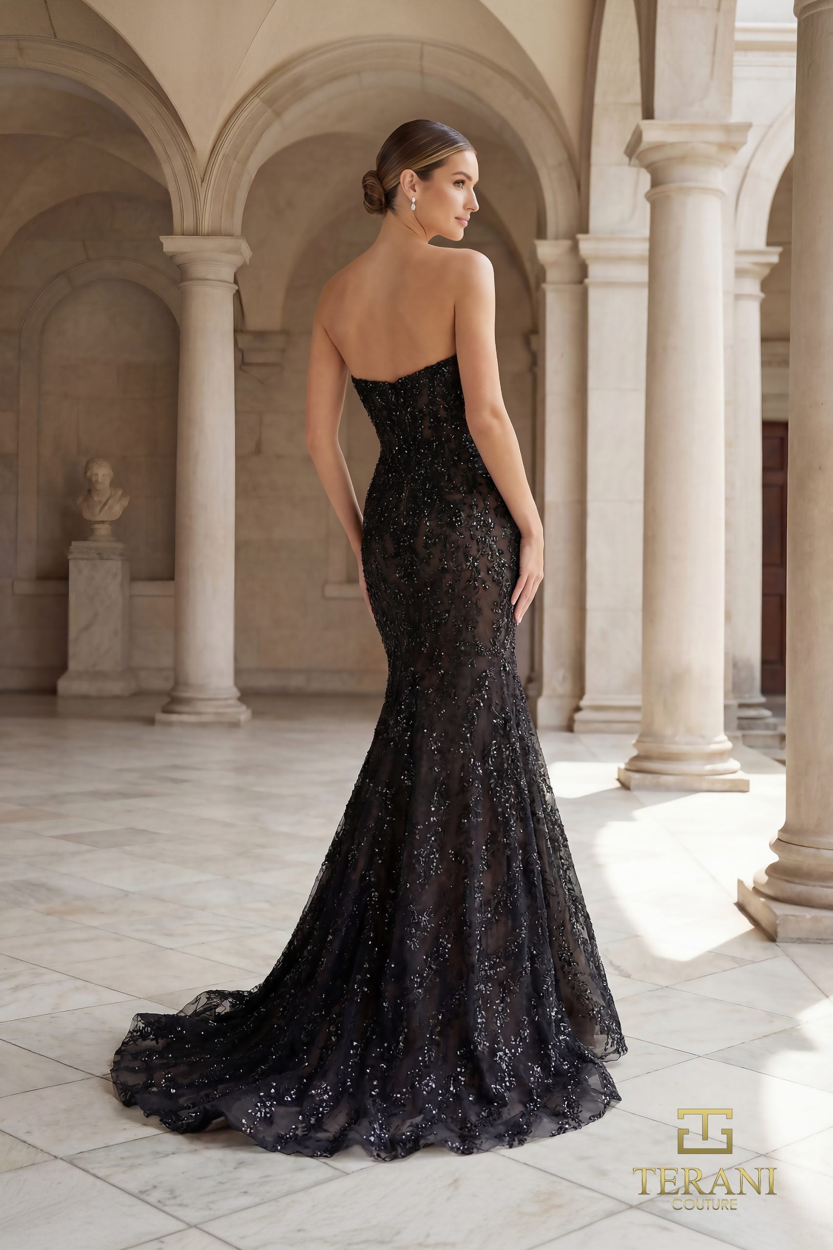 Sweetheart Beaded Tulle Mermaid Gown - 261GL6001