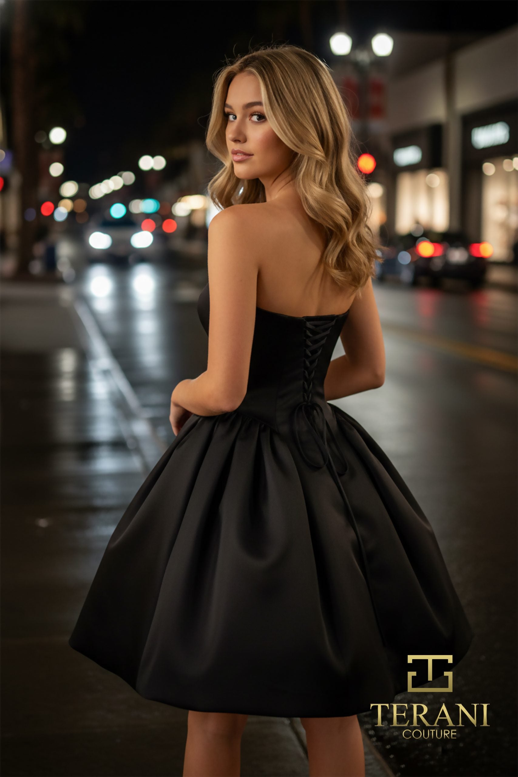 Sweetheart Satin A-Line Gown - 261P6176