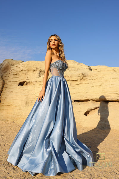 Sweetheart Satin A-Line Gown - 261P6608