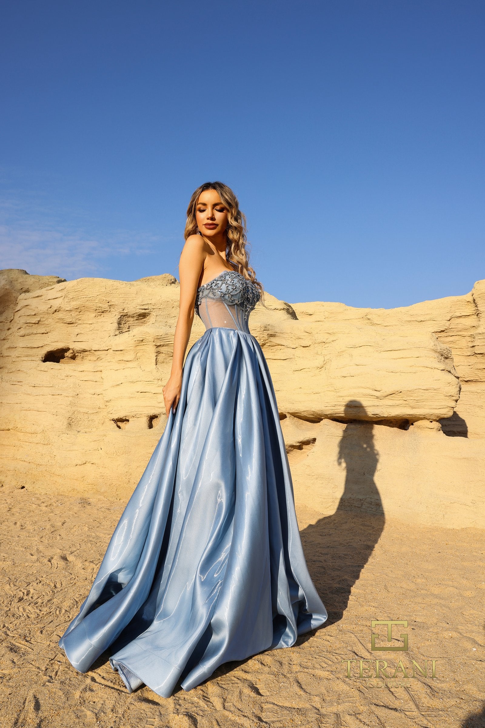 Sweetheart Satin A-Line Gown - 261P6608