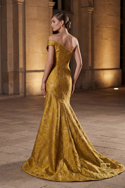 One-Shoulder Long Evening Dress - 262E7137