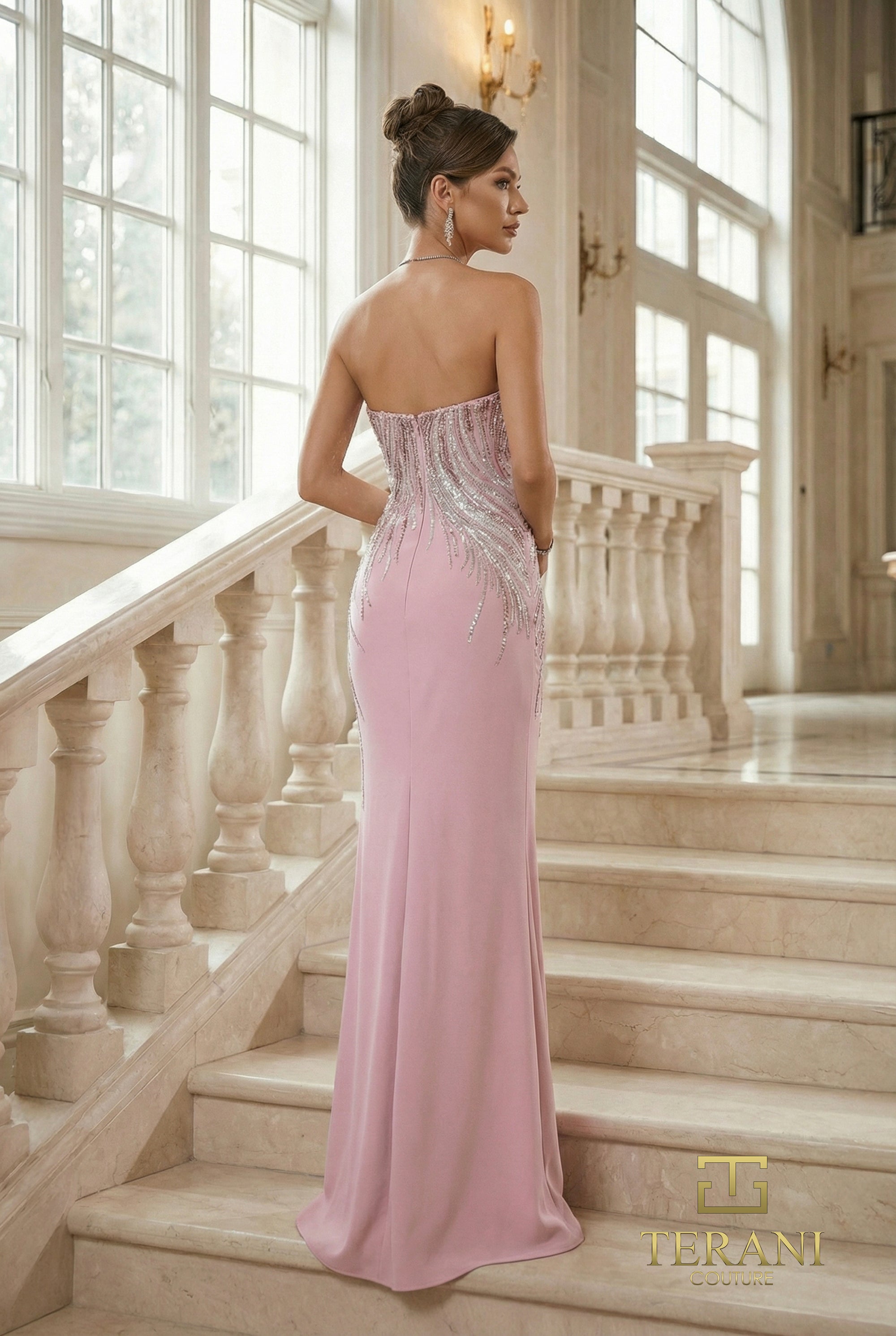 Long Evening Sheath Gown - 262E7354