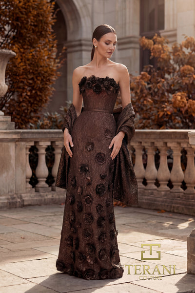 Long Evening Sheath Gown - 262E7093