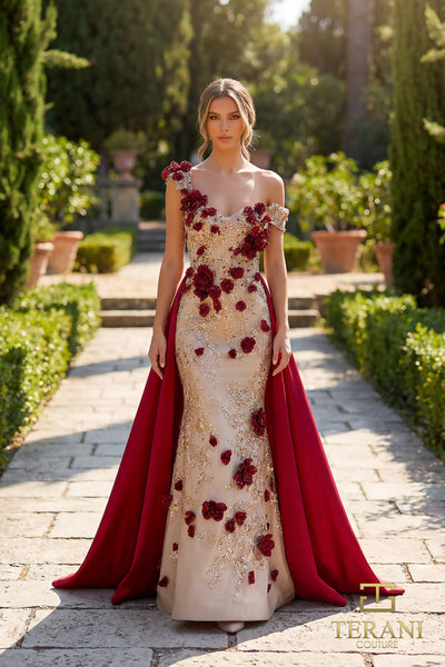Long Evening Sheath Gown - 262E7097