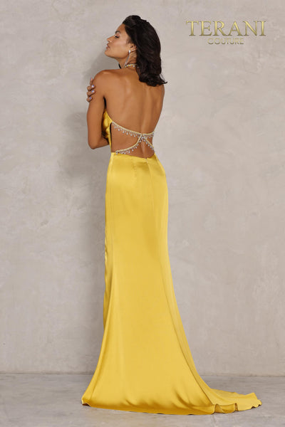 V Neck Sleeveless Long Prom Dress - 2111P4201