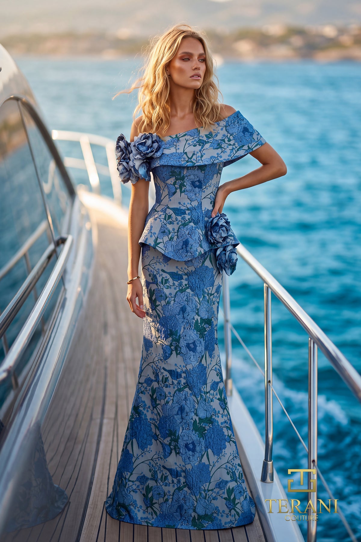 Terani Couture 271M8489 Blue additional view