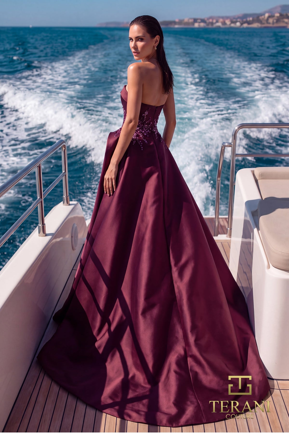 Terani Couture 271M8435 Wine