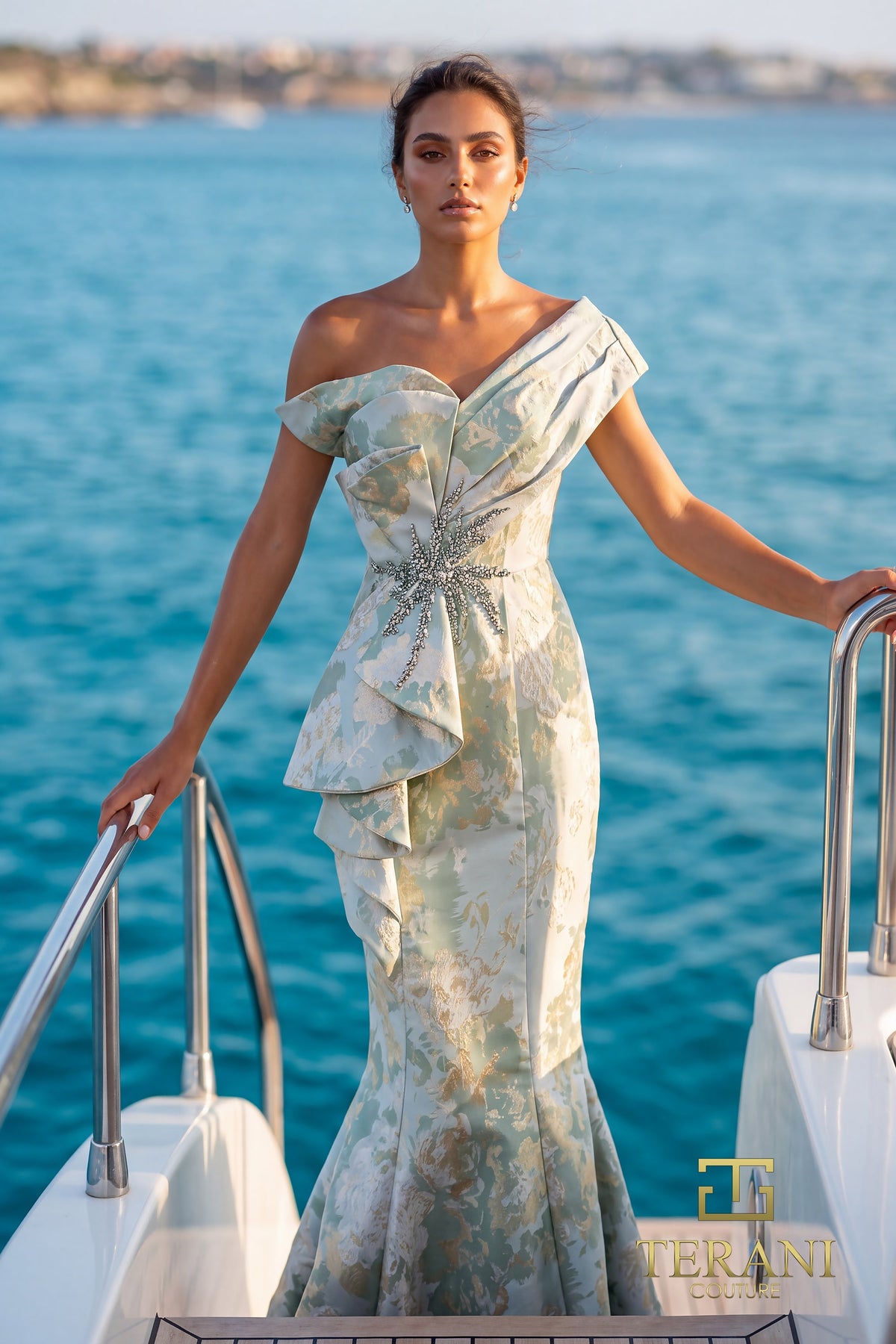Terani Couture 271E8320 Sage