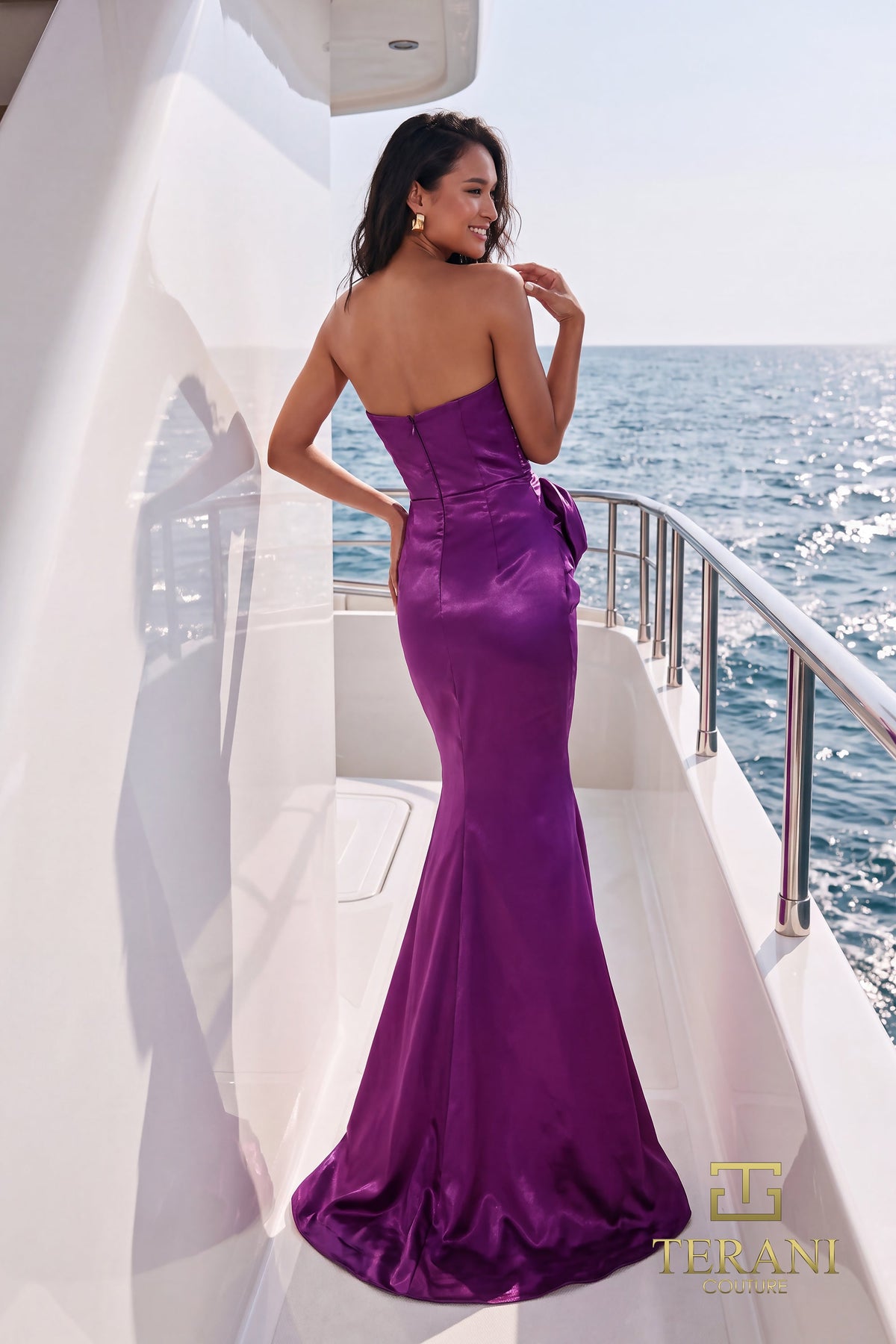 Terani Couture 271E8316 Plum