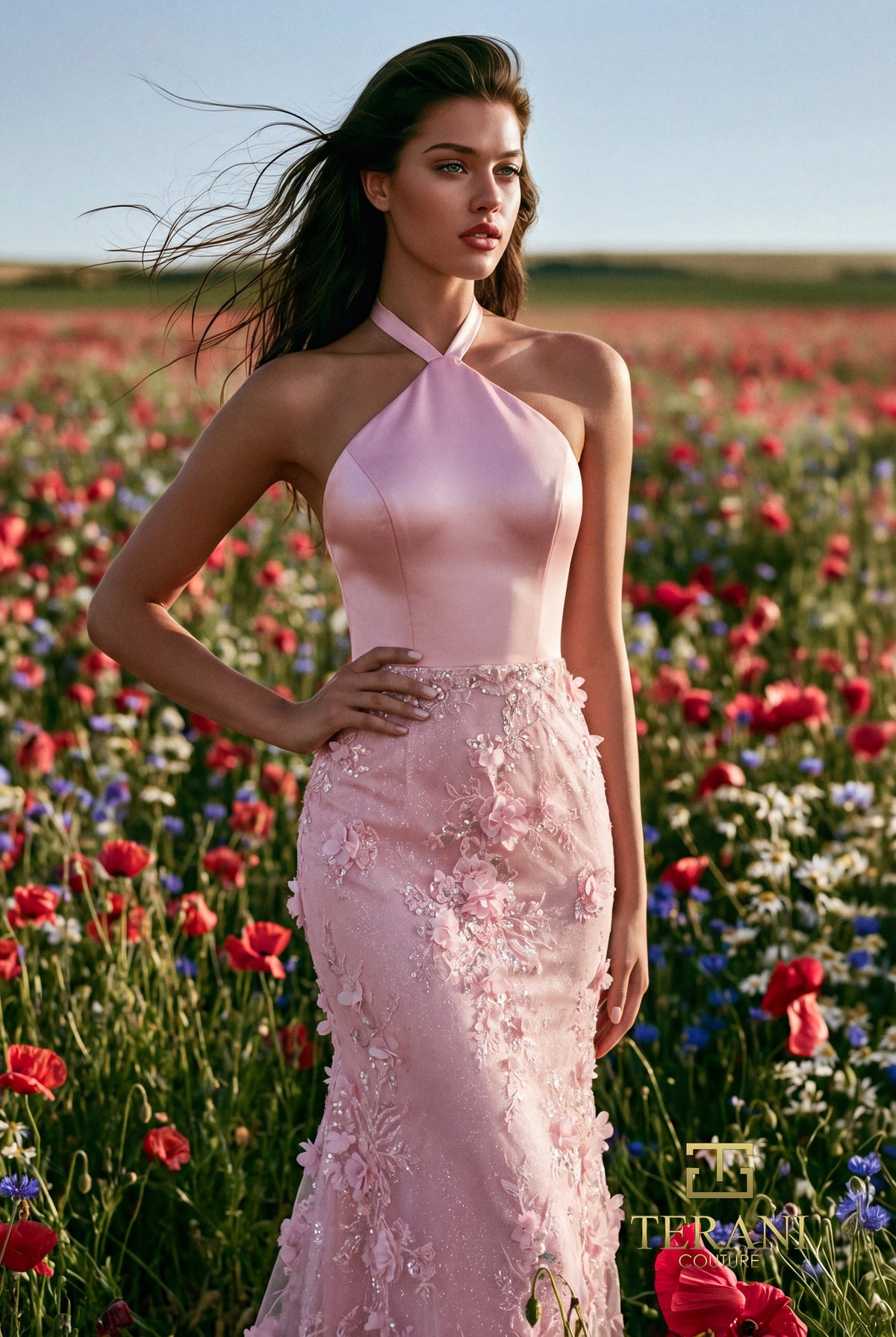 Terani Couture 271P8033 Blush