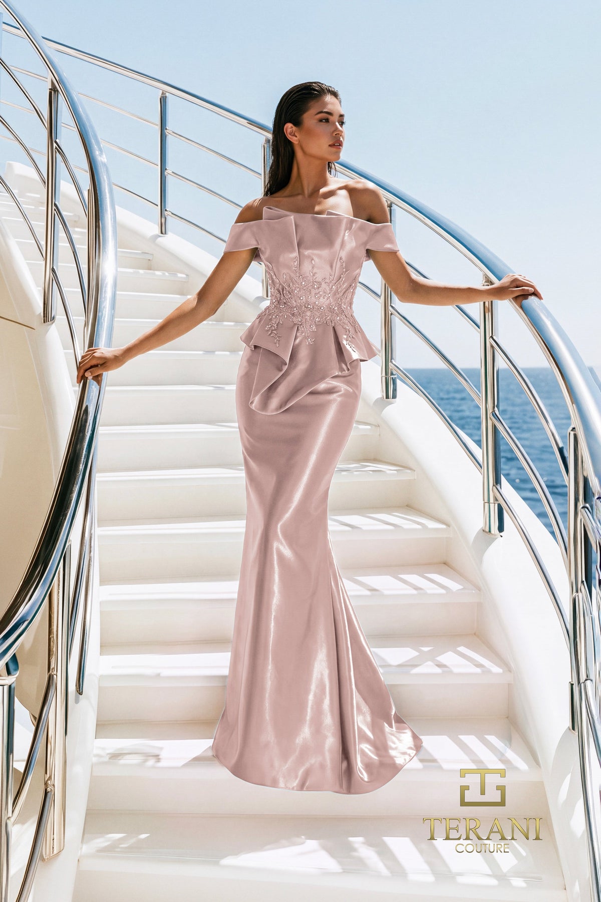 Terani Couture 271E7386 Champagne