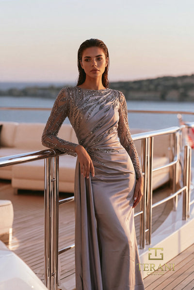 Terani Couture 271M8432 Silver