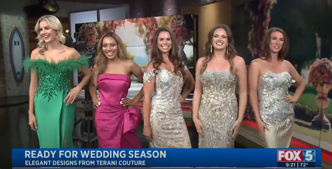 Terani Couture Shines on Fox News with Wedding Style Highlights