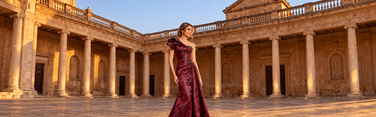 Burgundy Color Dresses