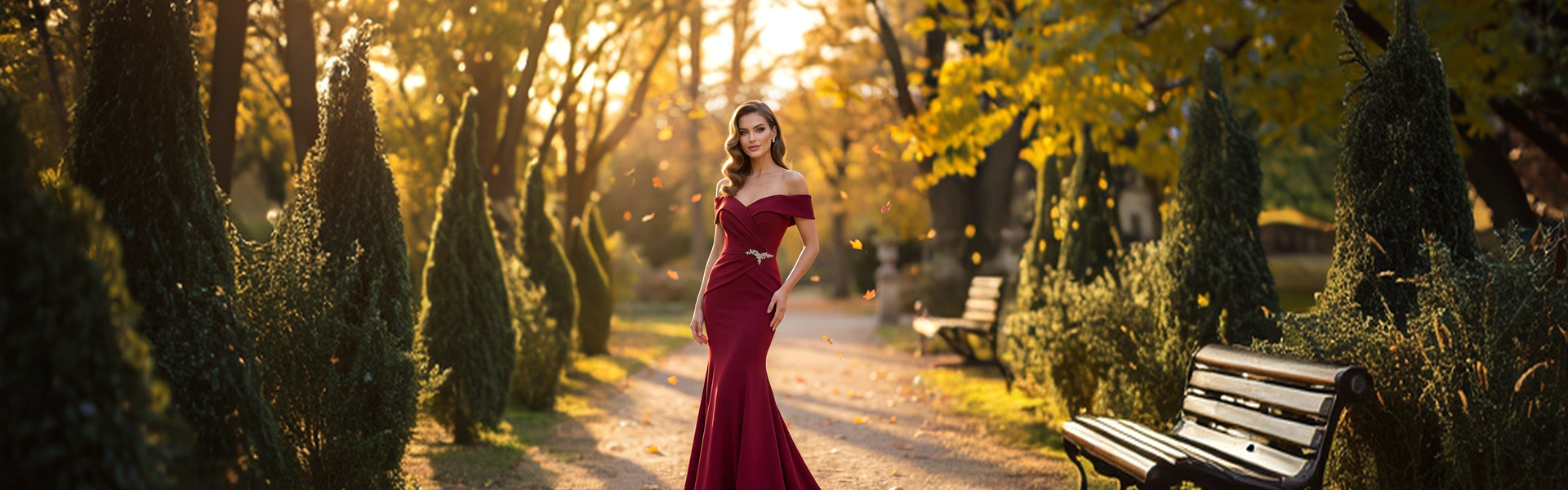 Off the Shoulder Mother of the Bride Dresses