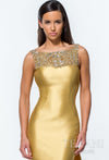 Astonishing Trumpet Gown with Cape Details -151E0297A