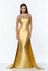 Astonishing Trumpet Gown with Cape Details -151E0297A
