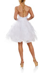 Pleated Bodice and HILow Flounce Skirt - 1821H7770
