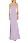 Spaghetti Strap Straight Neck Low Back Mermaid Gown - 1912B9703