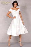 OFF SHOULDER TEE LENGTH DRESS - 1912C9656