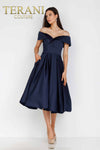 OFF SHOULDER TEE LENGTH DRESS - 1912C9656