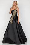 One-Shoulder Mikado Long Ball Gown - 1912E9202