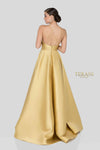One-Shoulder Mikado Long Ball Gown - 1912E9202