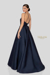 One-Shoulder Mikado Long Ball Gown - 1912E9202