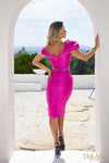 Off-Shoulder Mikado Cocktail Dress - 2011C2009