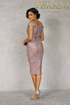 LACE OFF SHOULDER SHORT 2011C2483