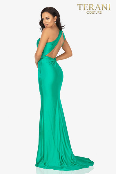 One-Shoulder High Slit Prom Dress - 2011P1066