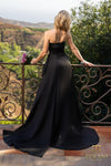 Strapless A-line Gown with a Cascading Peplum - 2012P1288