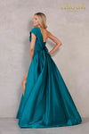 Spruce One Shoulder Long Evening Dress - 2021E2779