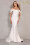 Floral Off Shoulder Long Gown - 2021E2799